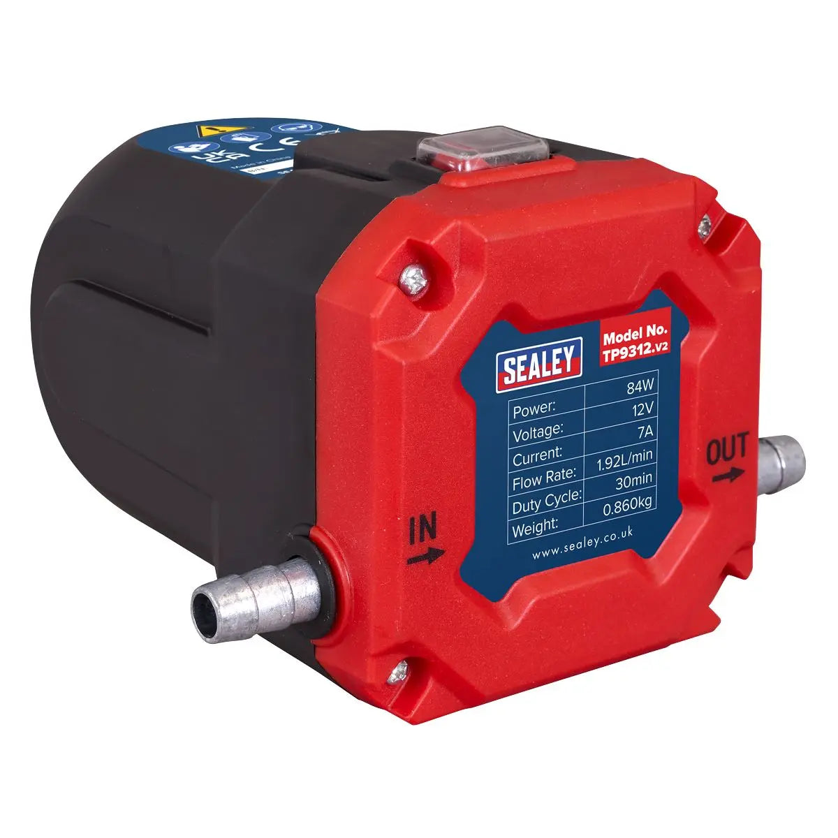 Sealey 12V Oil Diesel Transfer Pump 84W 