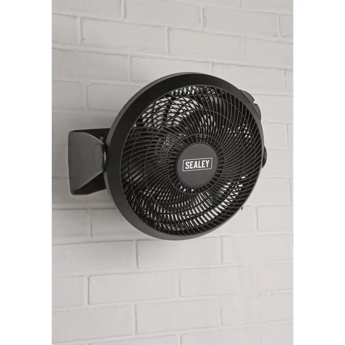 Sealey 12" Small Desk Fan 3-Speed 230V  White Rose Tools