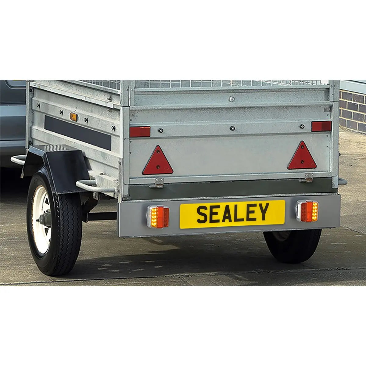 Sealey 13-Pin Wireless SMD LED Trailer Light Set 2pc  White Rose Tools