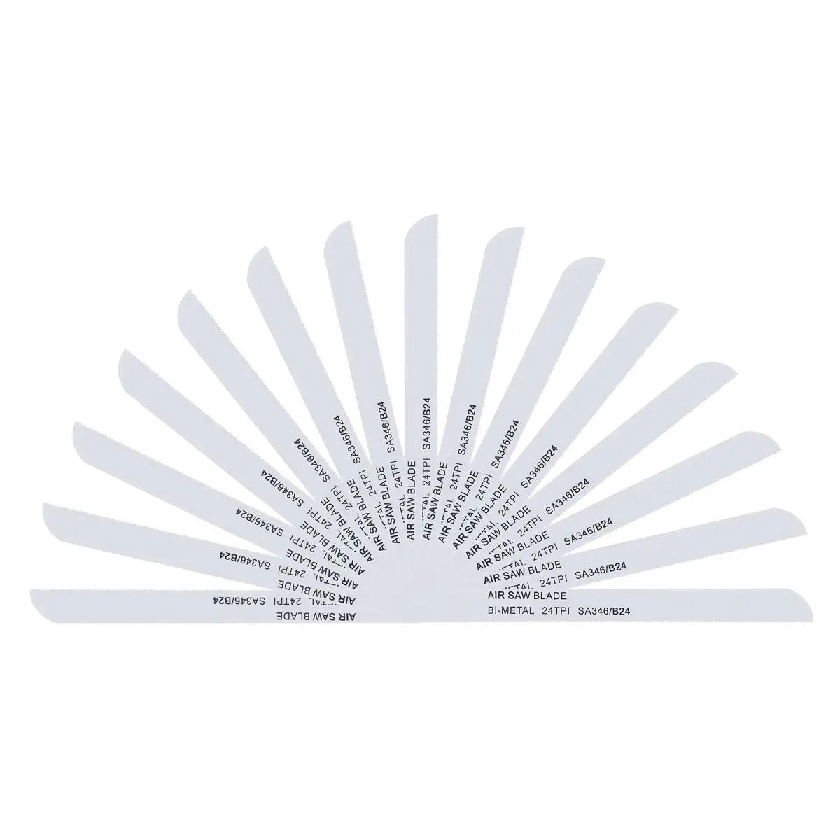 Sealey 141mm Air Saw Blade 24tpi - Pack of 15 