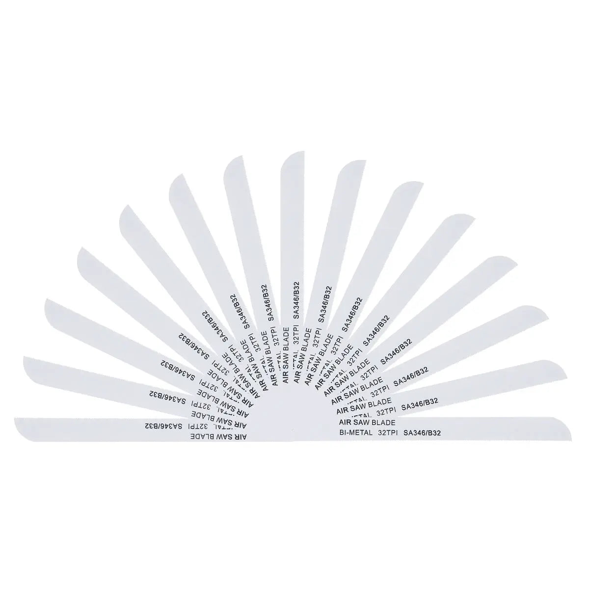 Sealey 141mm Air Saw Blade 32tpi - Pack of 15 