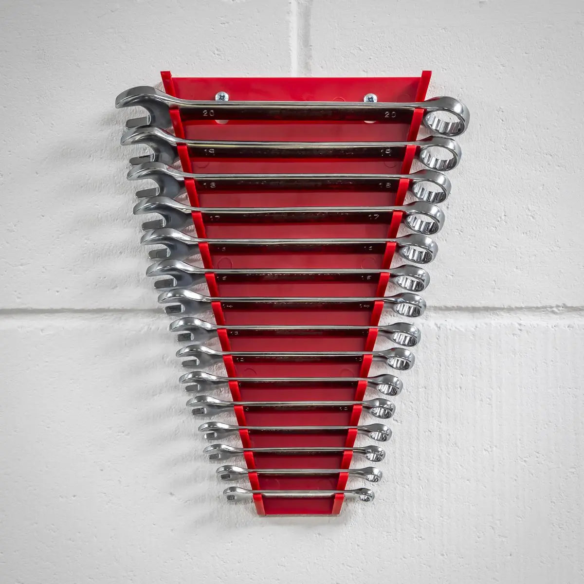 Sealey 15 Capacity Spanner Rack Storage Holder Organiser Hanger 