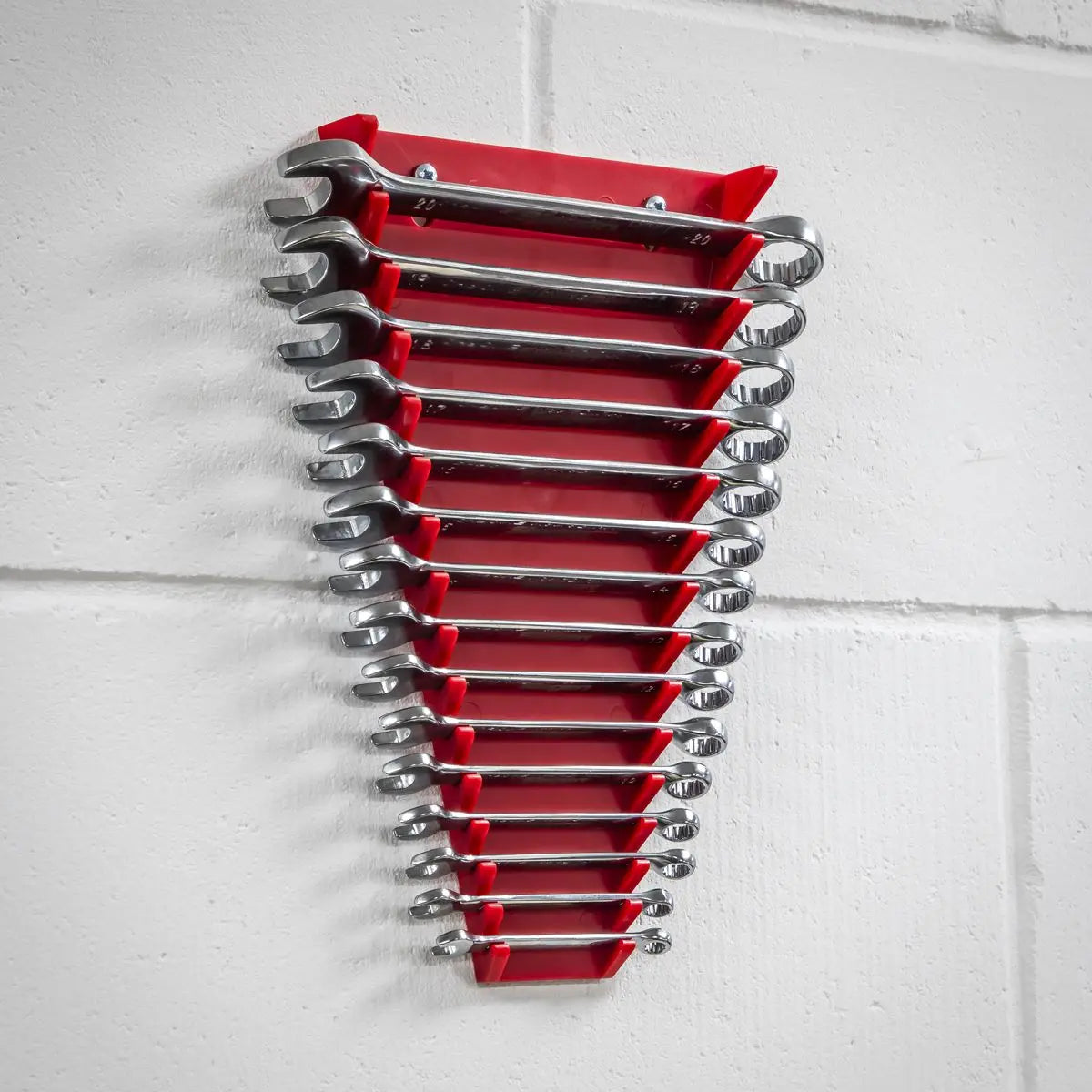 Sealey 15 Capacity Spanner Rack Storage Holder Organiser Hanger 