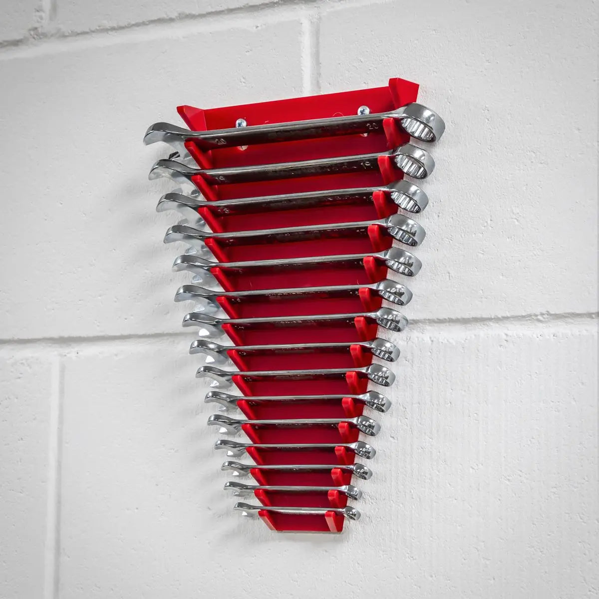 Sealey 15 Capacity Spanner Rack Storage Holder Organiser Hanger 