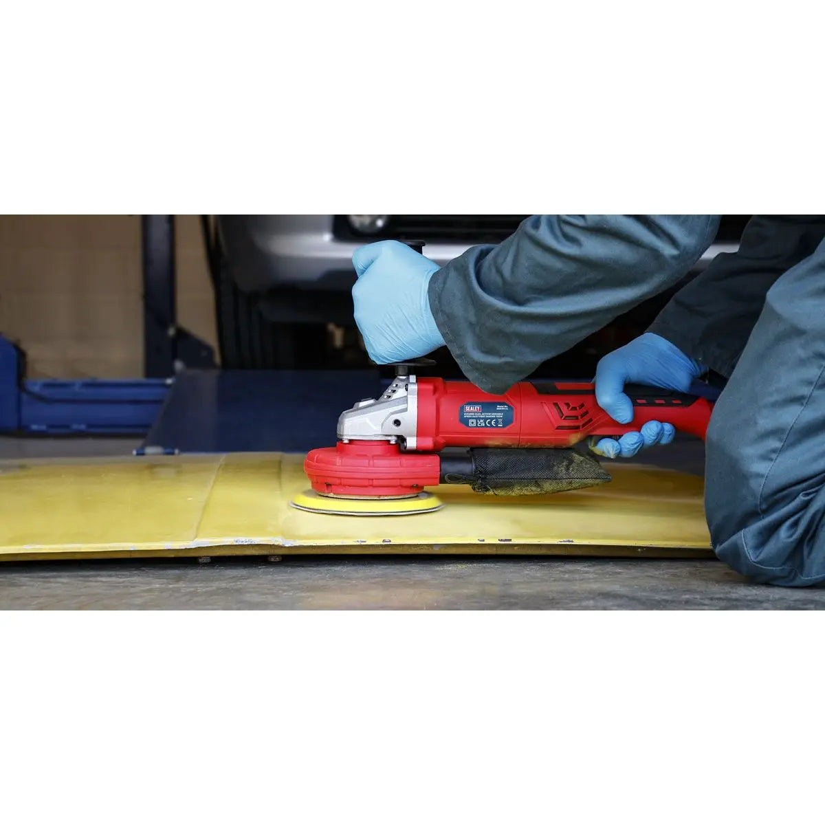 Sealey 150mm Variable Speed Dust-Free Random Orbital Sander 750W 