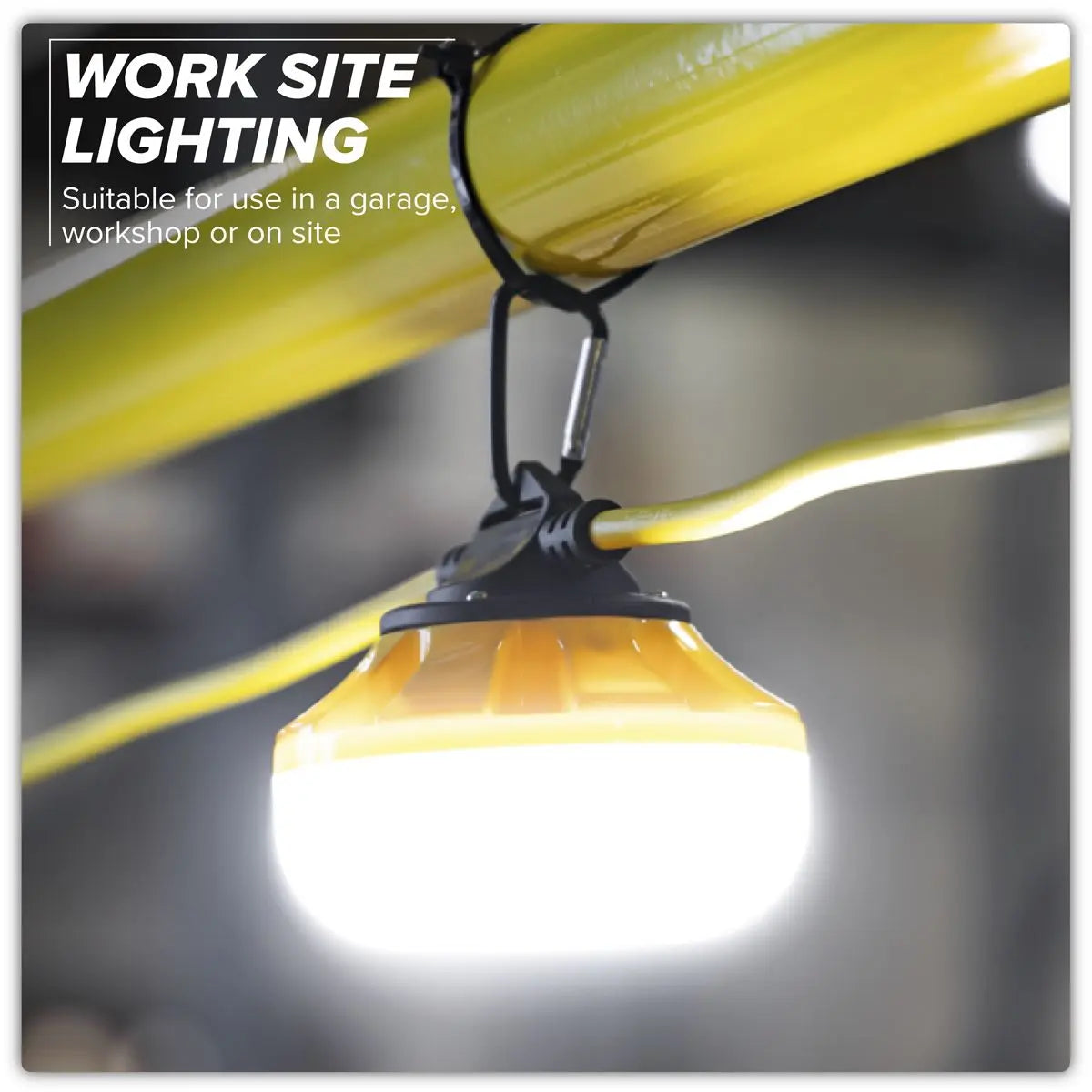 Sealey 15m Festoon Lighting Kit 50W COB LED 110V  White Rose Tools