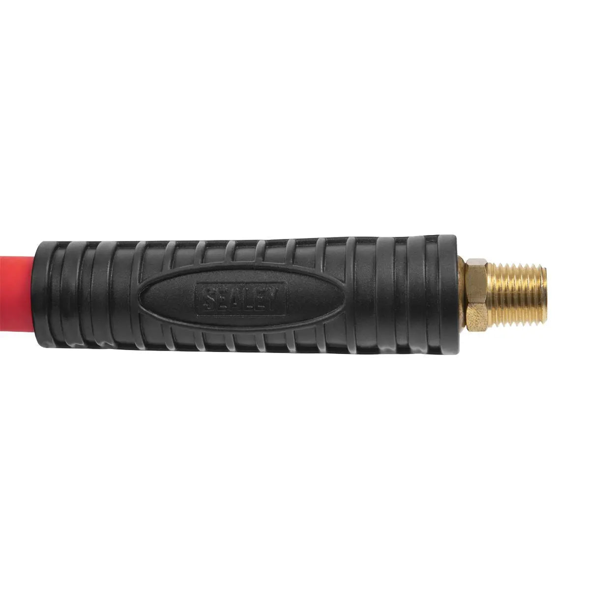 Sealey 15m Retractable Rubber Air Hose with Steel Reel 10mm ID  White Rose Tools