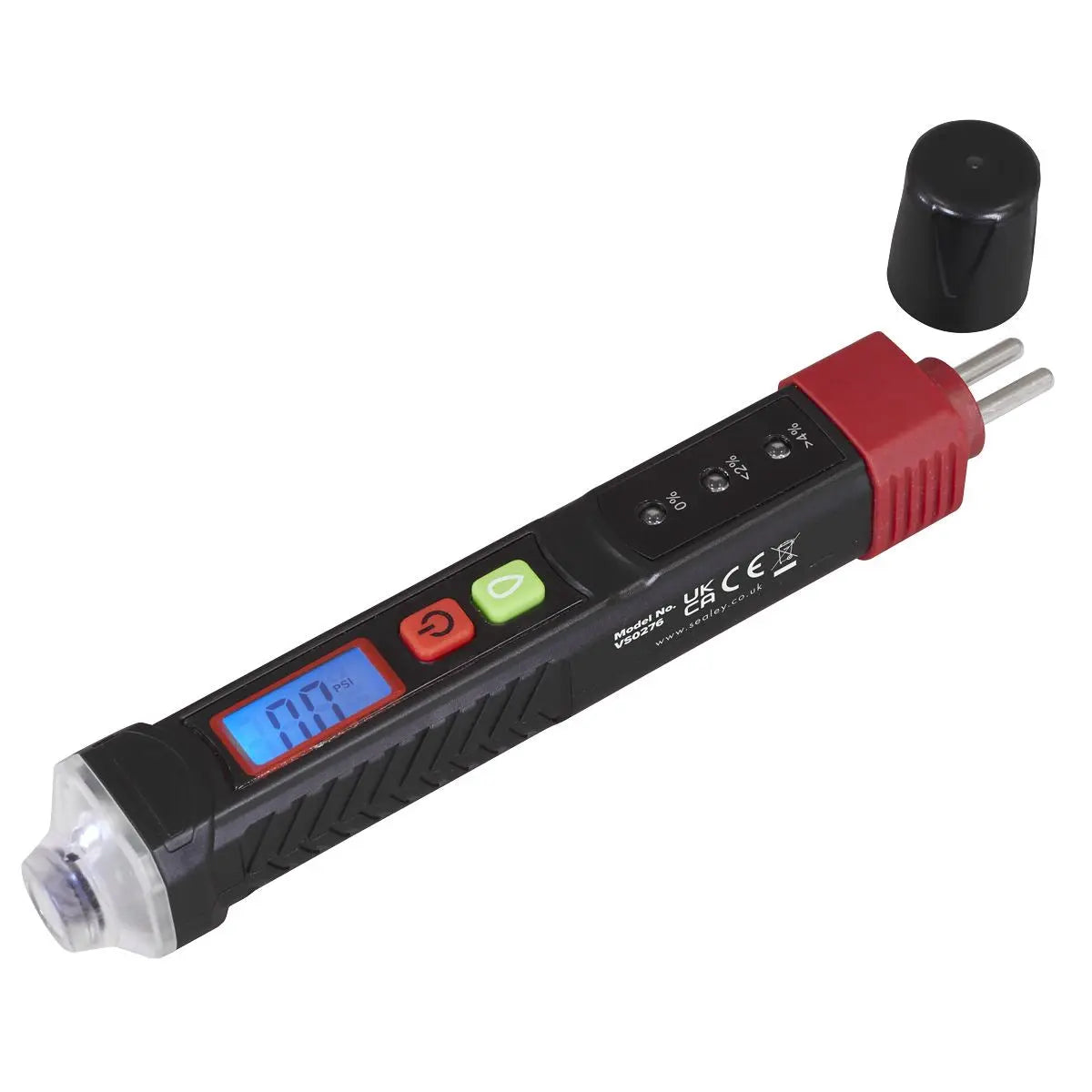 Sealey 2-In-1 Brake Fluid Tester & Tyre Pressure Gauge  White Rose Tools
