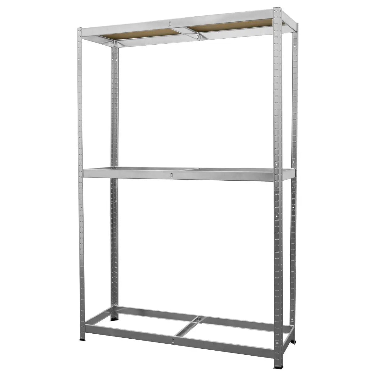 Sealey 2-Level Tyre Rack with Shelf 150kg Capacity Per Level  White Rose Tools