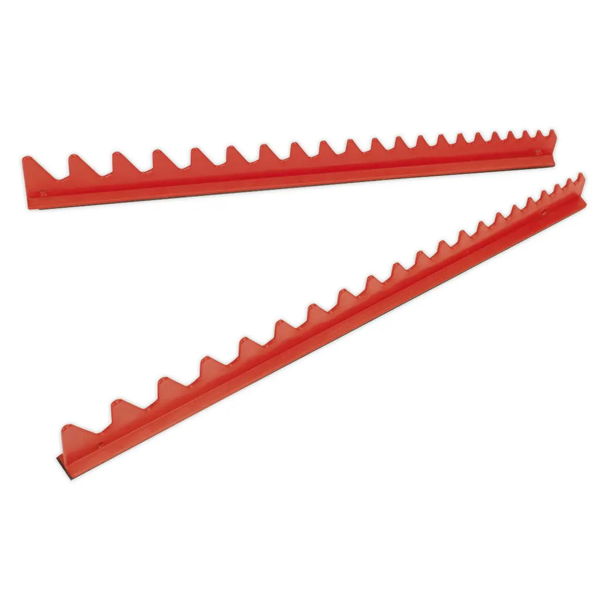 Sealey 2 Piece Magnetic Sharks Teeth Spanner Rack Tooth Holder 20 Spanners 