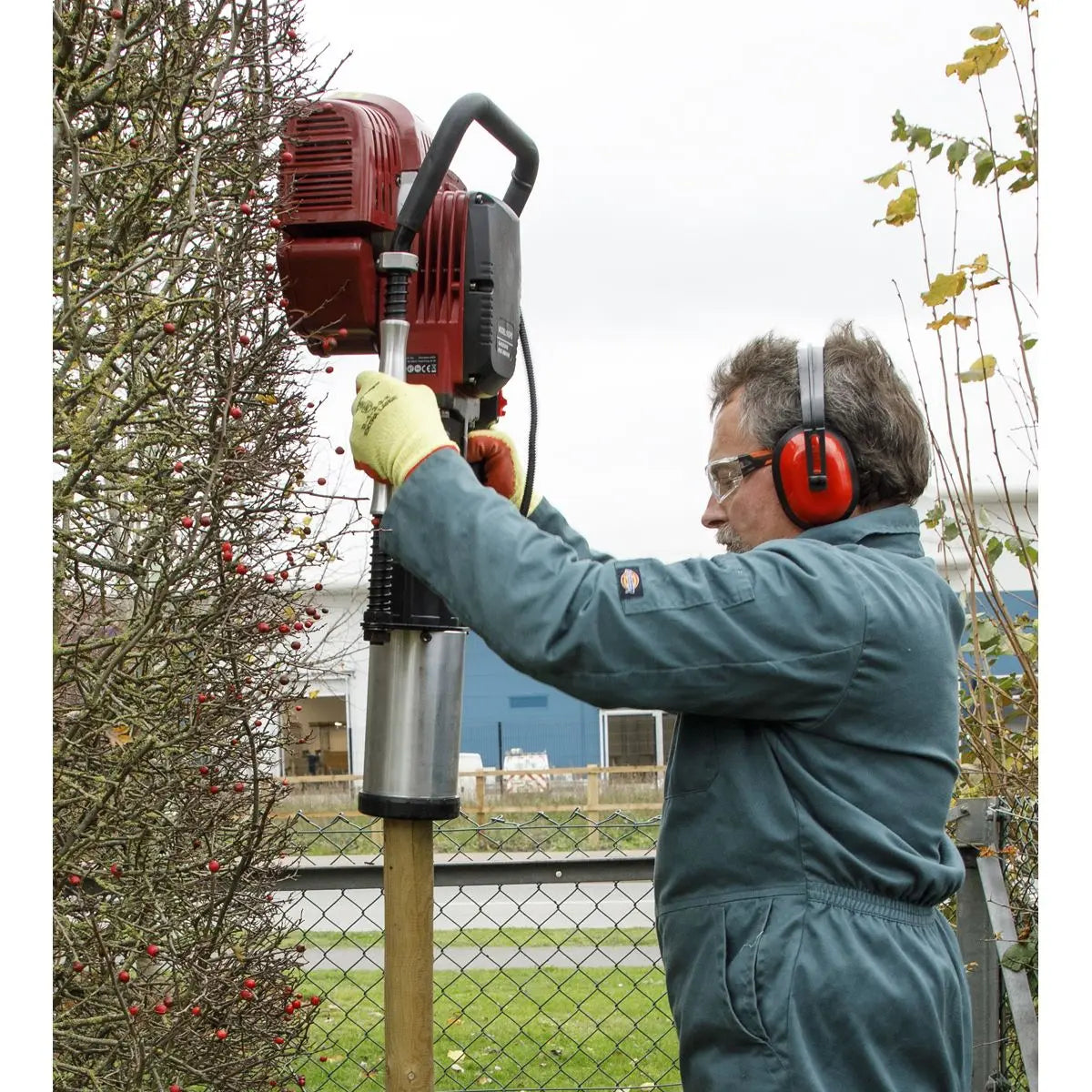 Sealey 2-Stroke Petrol Post Driver Ø100mm 