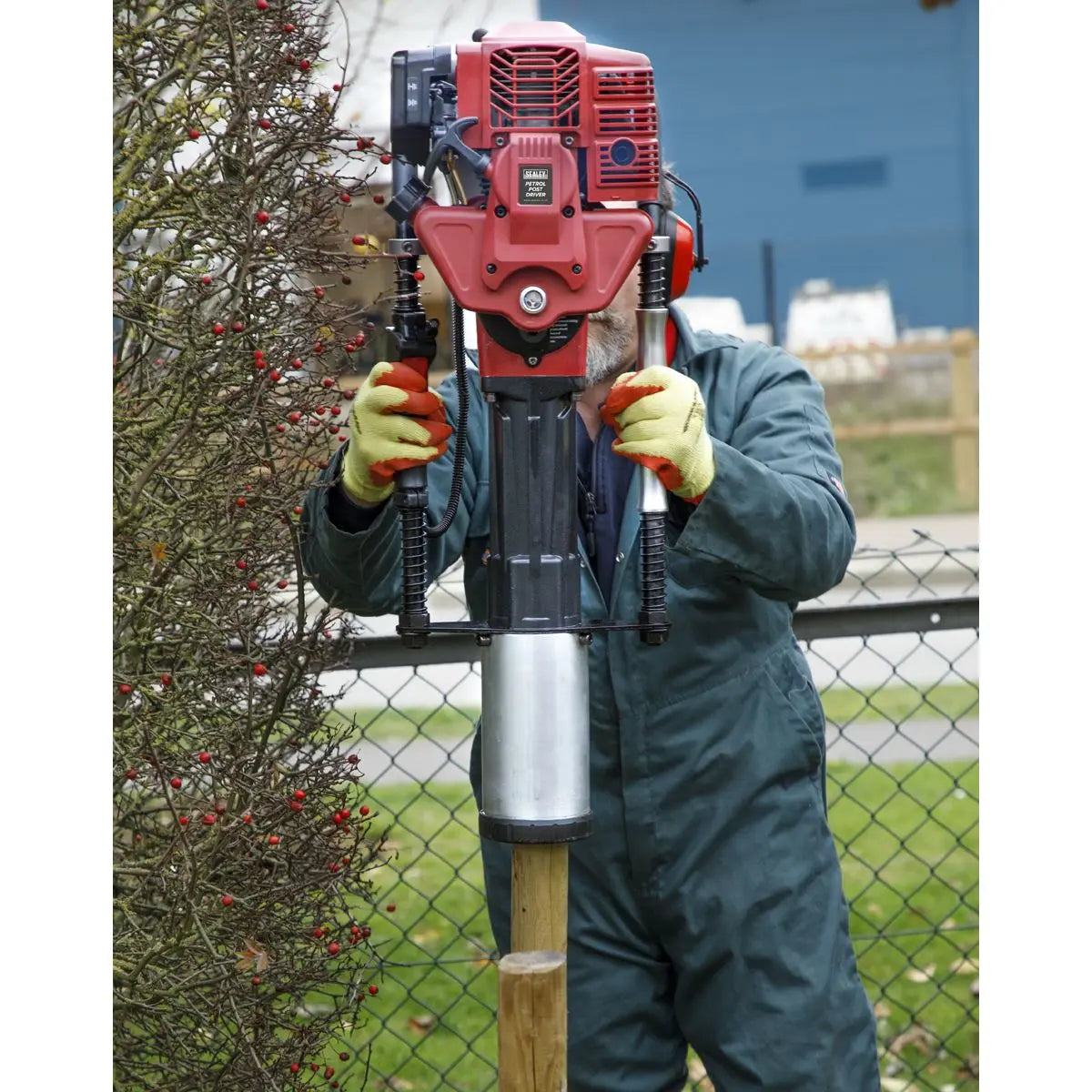Sealey 2-Stroke Petrol Post Driver Ø100mm 