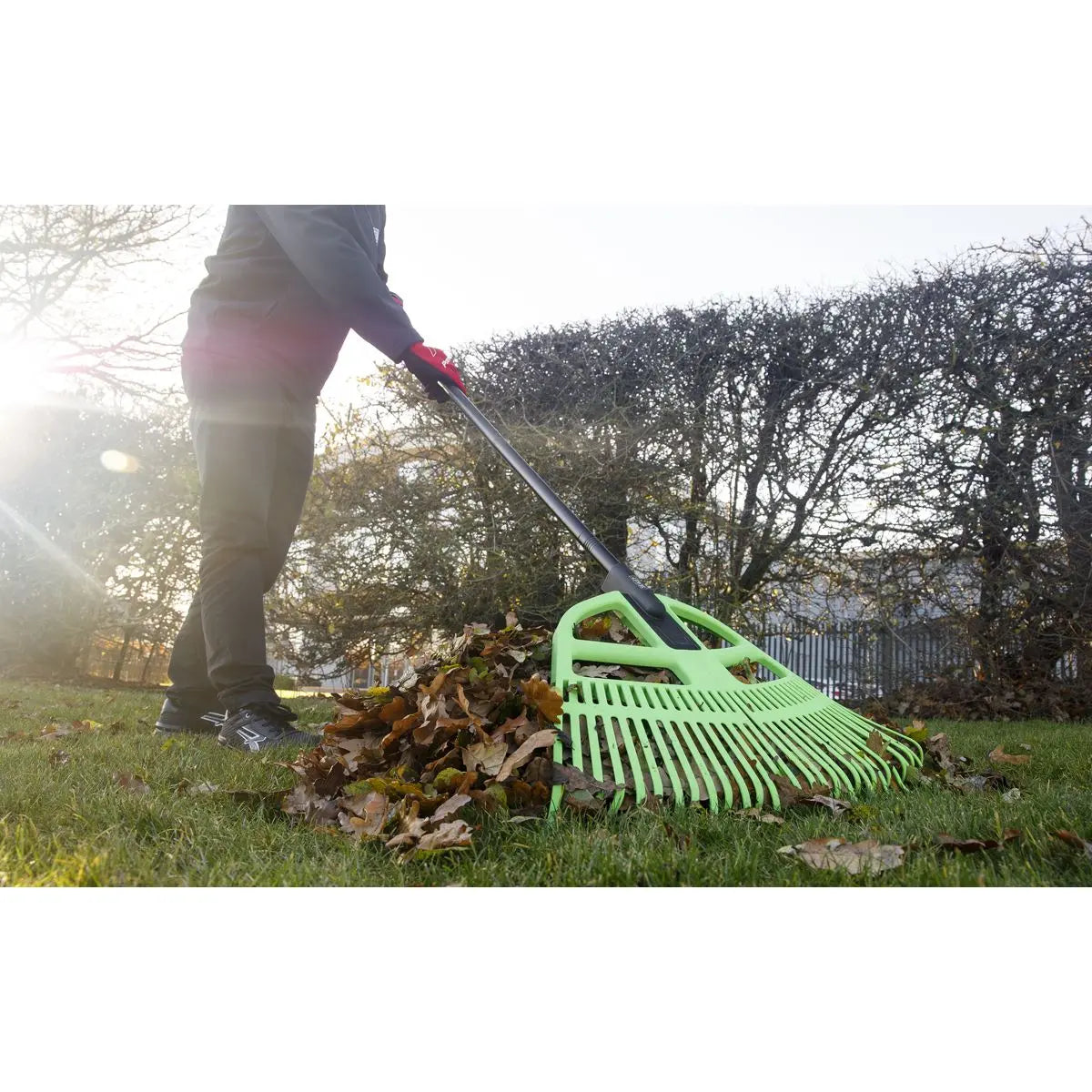 Sealey 2-in-1 Rake & Leaf Grabber  White Rose Tools