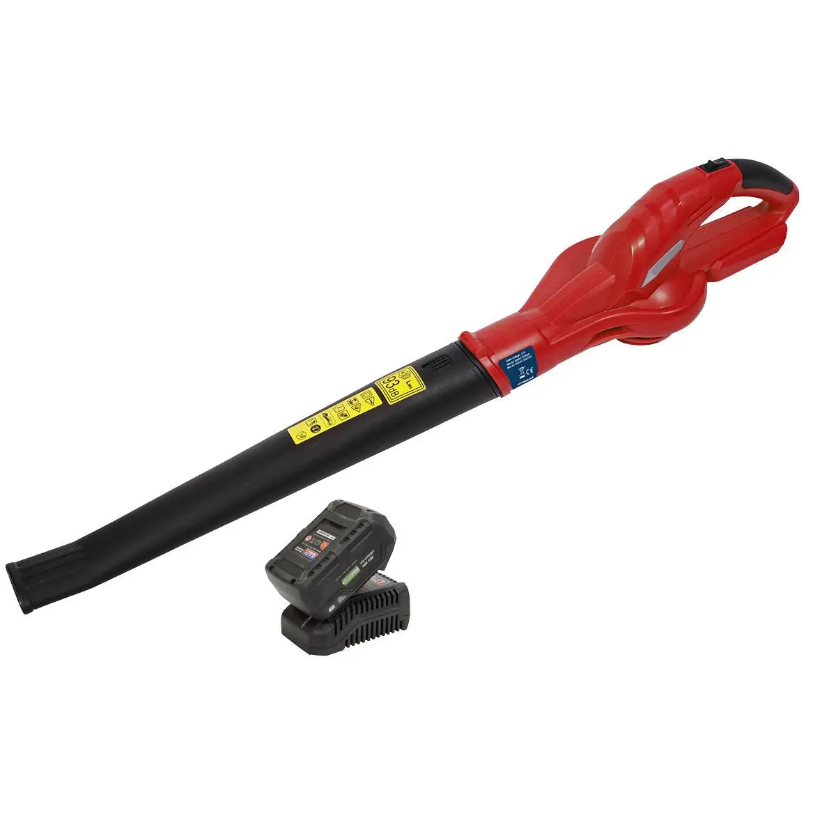 Sealey 20V Cordless Leaf Blower Kit 4Ah Battery and Charger 
