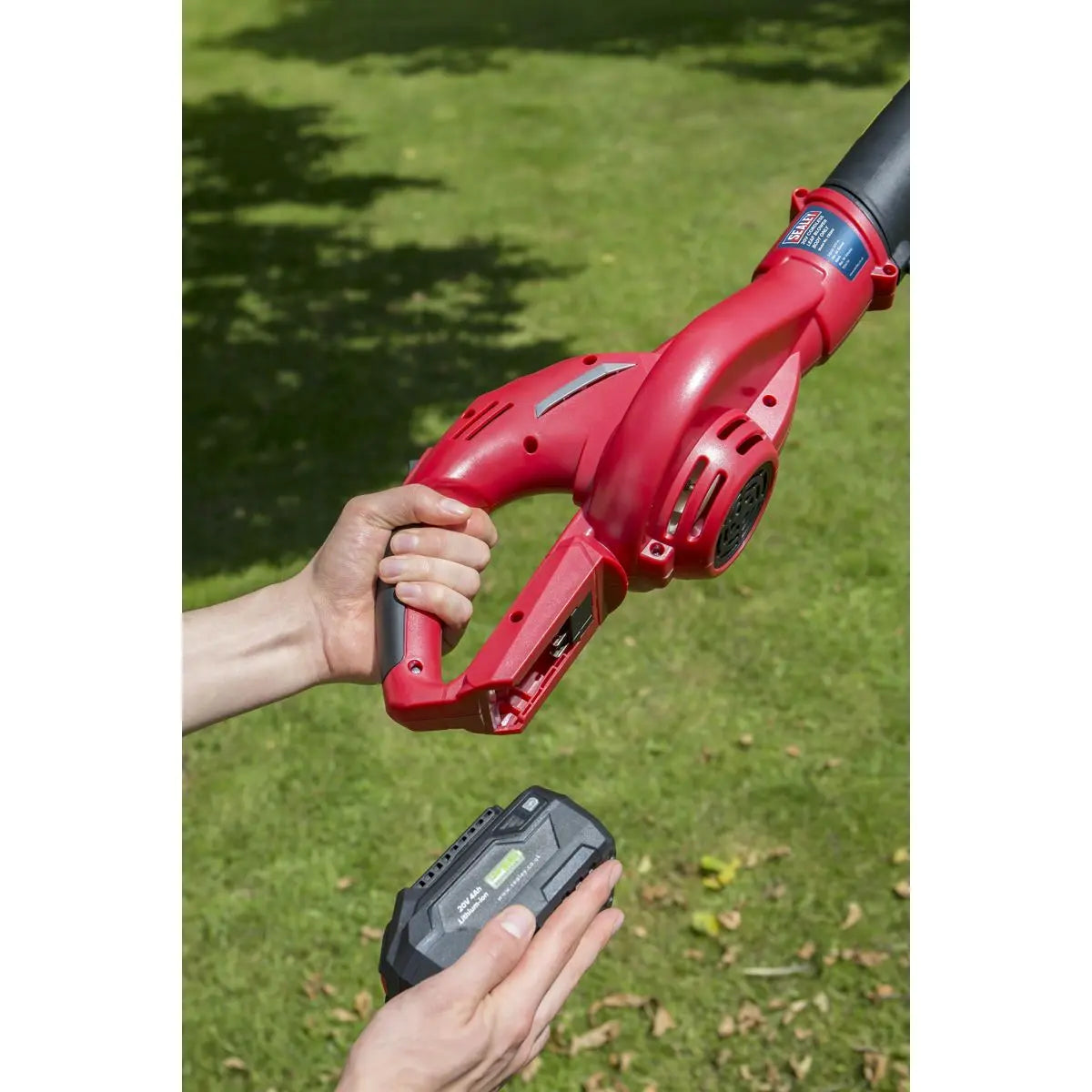 Sealey 20V Cordless Leaf Blower Kit 4Ah Battery and Charger 