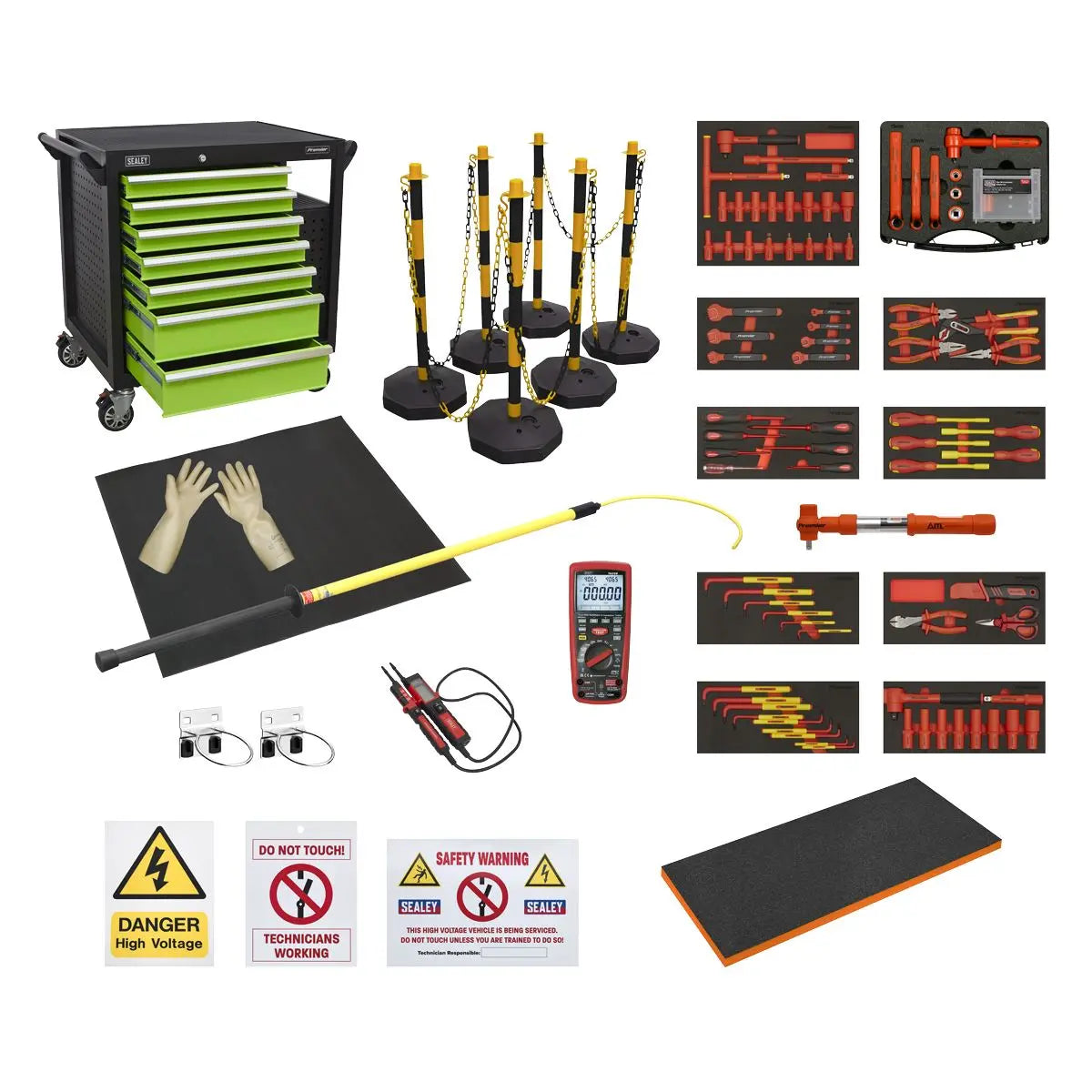 Sealey 23pc EV/Hybrid Master Tool Kit  White Rose Tools
