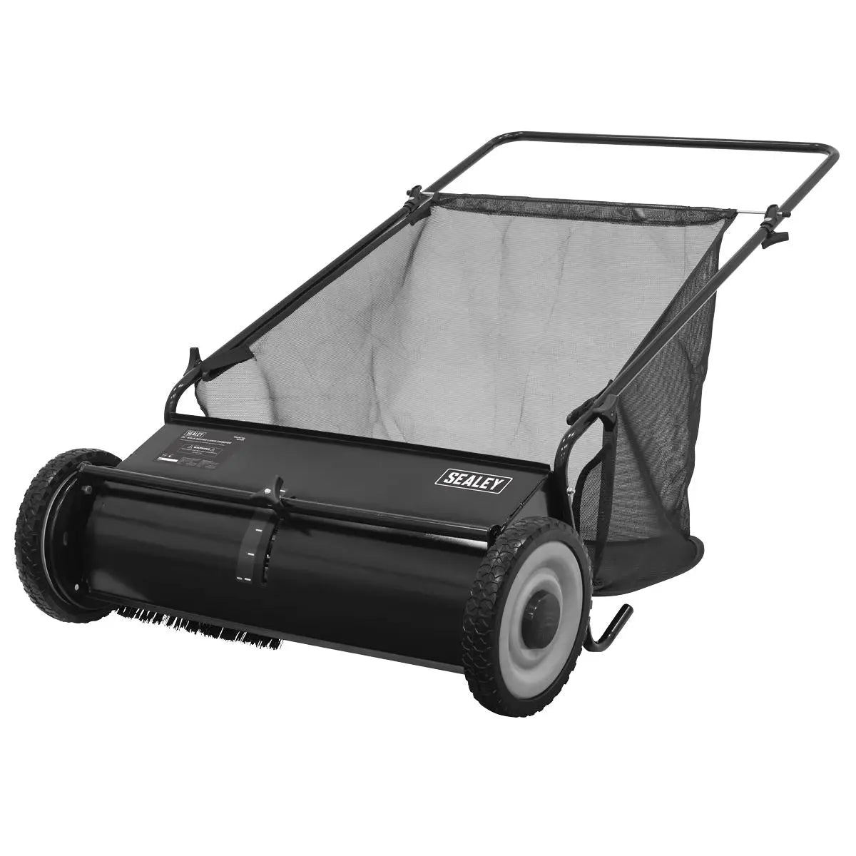 Sealey 26" Walk Behind Garden Sweeper 200L Capacity  White Rose Tools