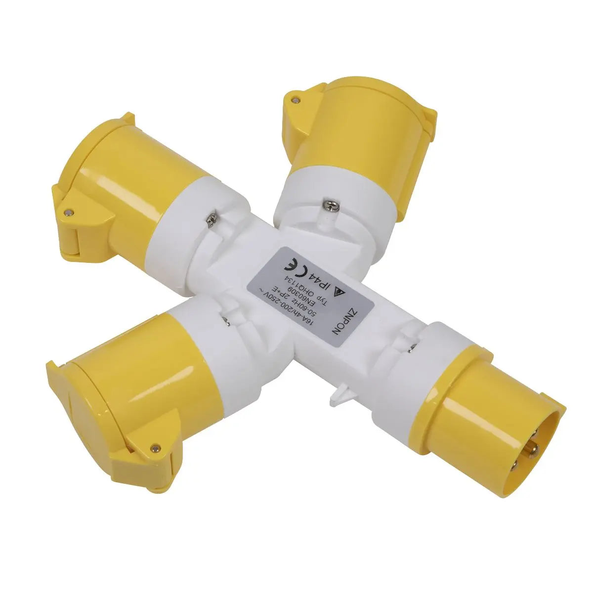 Sealey 2P+E 3-Way Adaptor 110V 