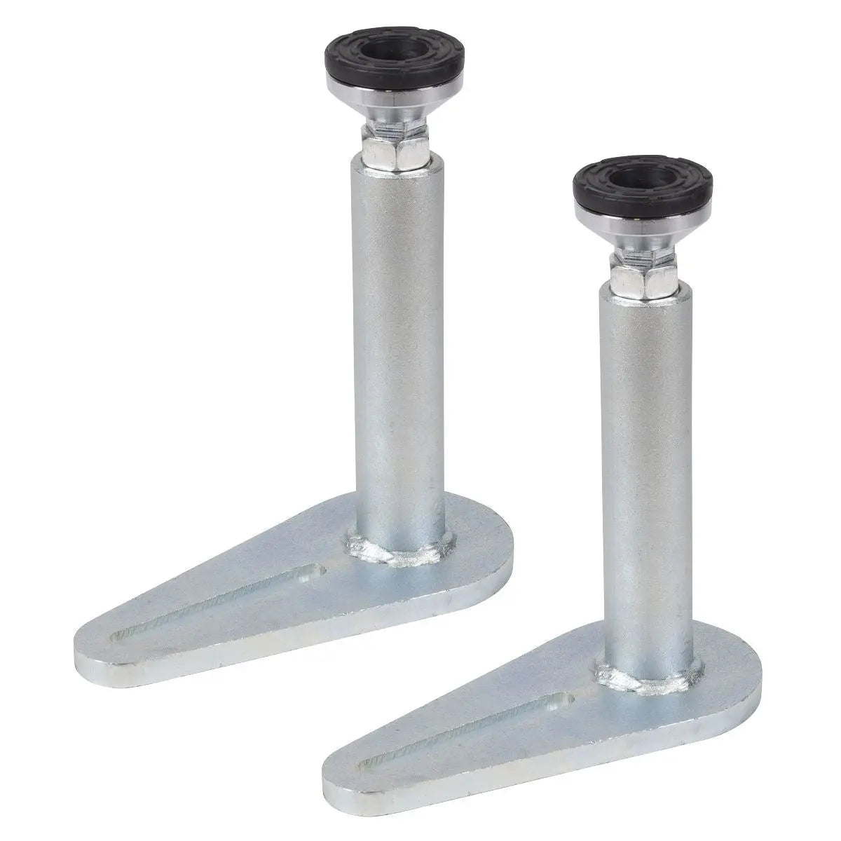 Sealey 2pc Lifting Platform Adjustable Small Saddle Adaptor  White Rose Tools