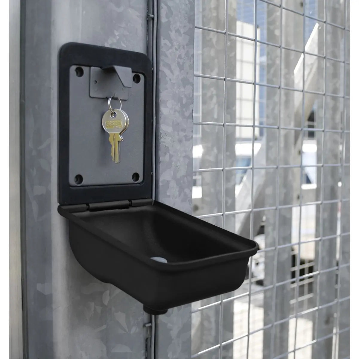 Sealey 3 Digit Combination Key Lock Box Safe Cabinet Press Security 