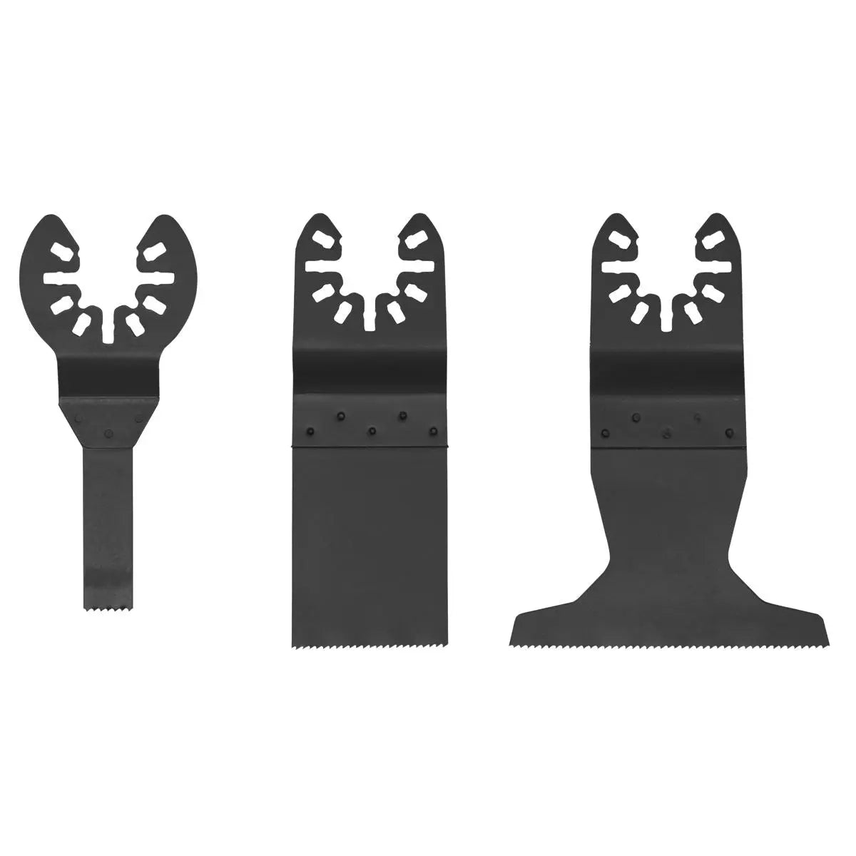 Sealey 3 Piece Quick Change Multi Tool Cutting Blade Set Saw Blade Bi-Metal 