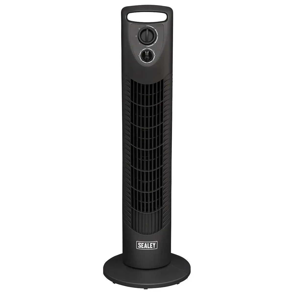 Sealey 30" Oscillating Tower Fan 3-Speed 230V  White Rose Tools