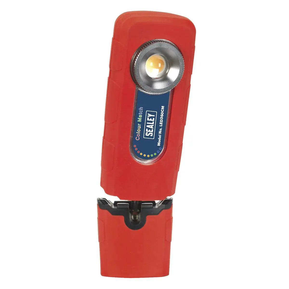 Sealey 360° Rechargeable 5W COB LED Inspection Lamp Colour Matching CRI 95  White Rose Tools