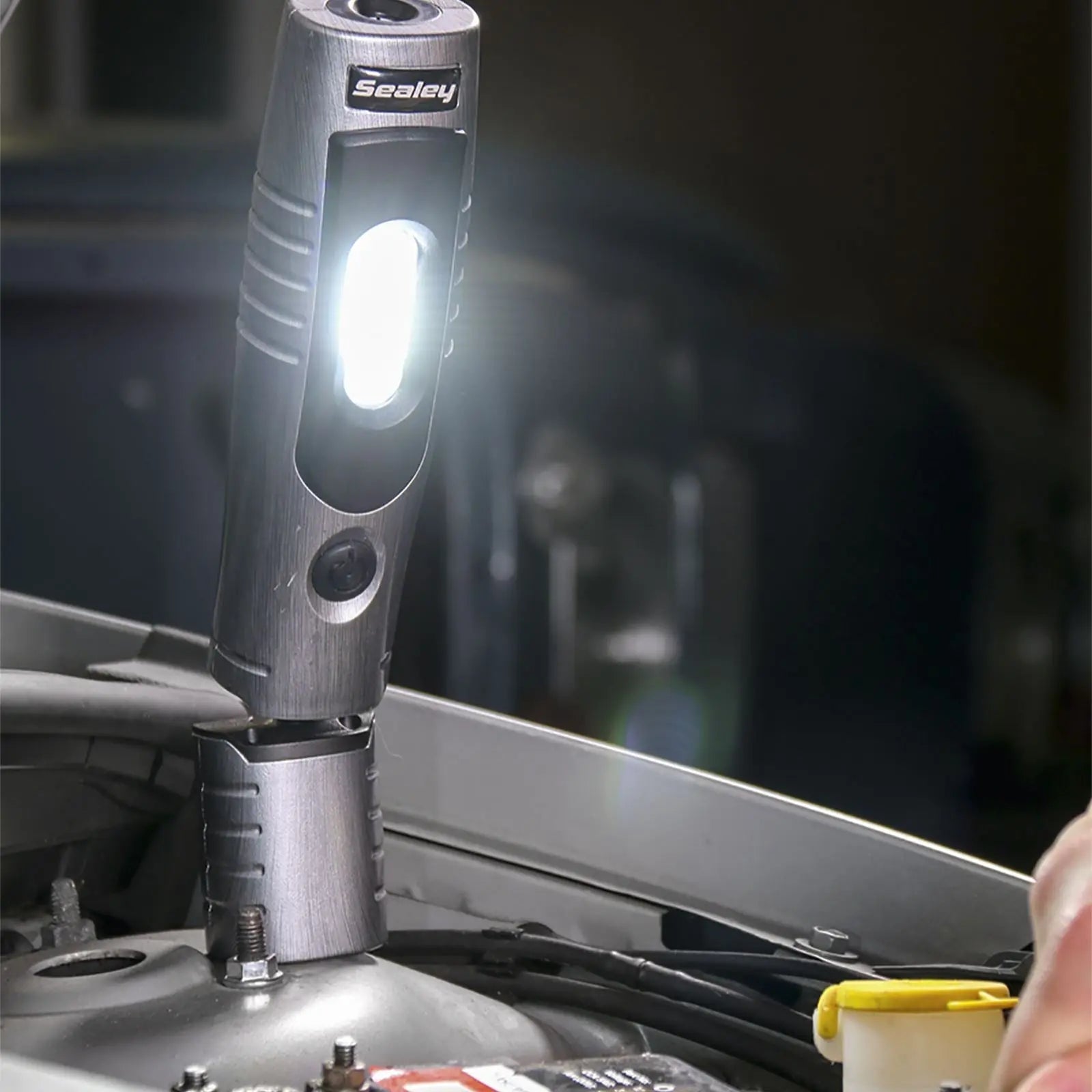 Sealey 360° Rechargeable Inspection Lamp 7 SMD + 3W LED 350 Lumens 
