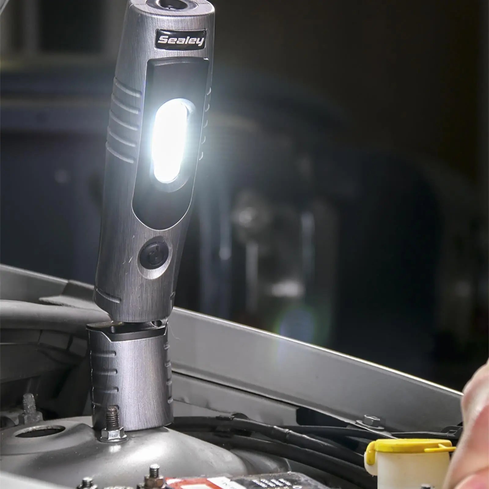 Sealey 360° Rechargeable Inspection Lamp 7 SMD + 3W LED 350 Lumens 