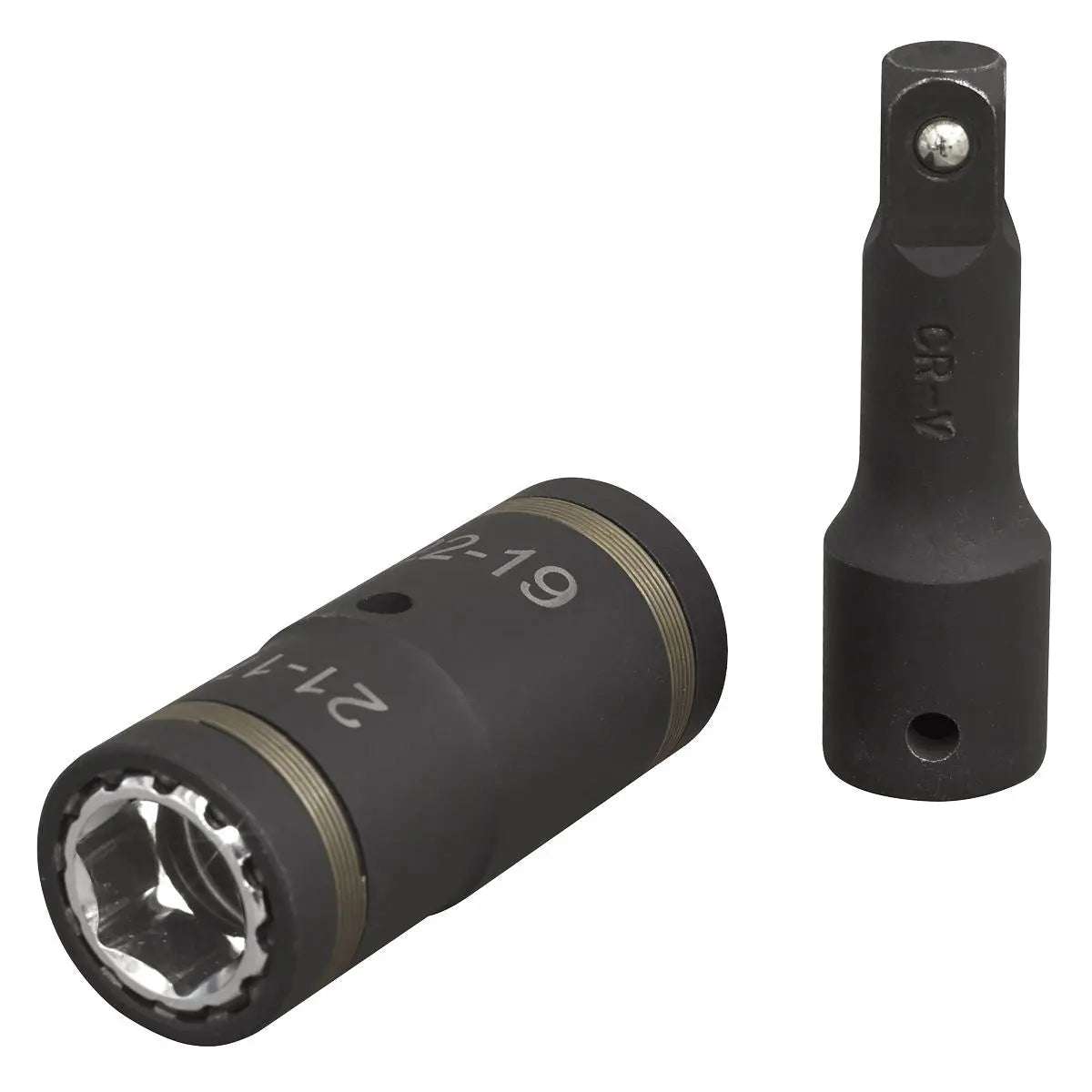 Sealey 4-in-1 1/2"Sq Drive Impact Socket Set 2pc 