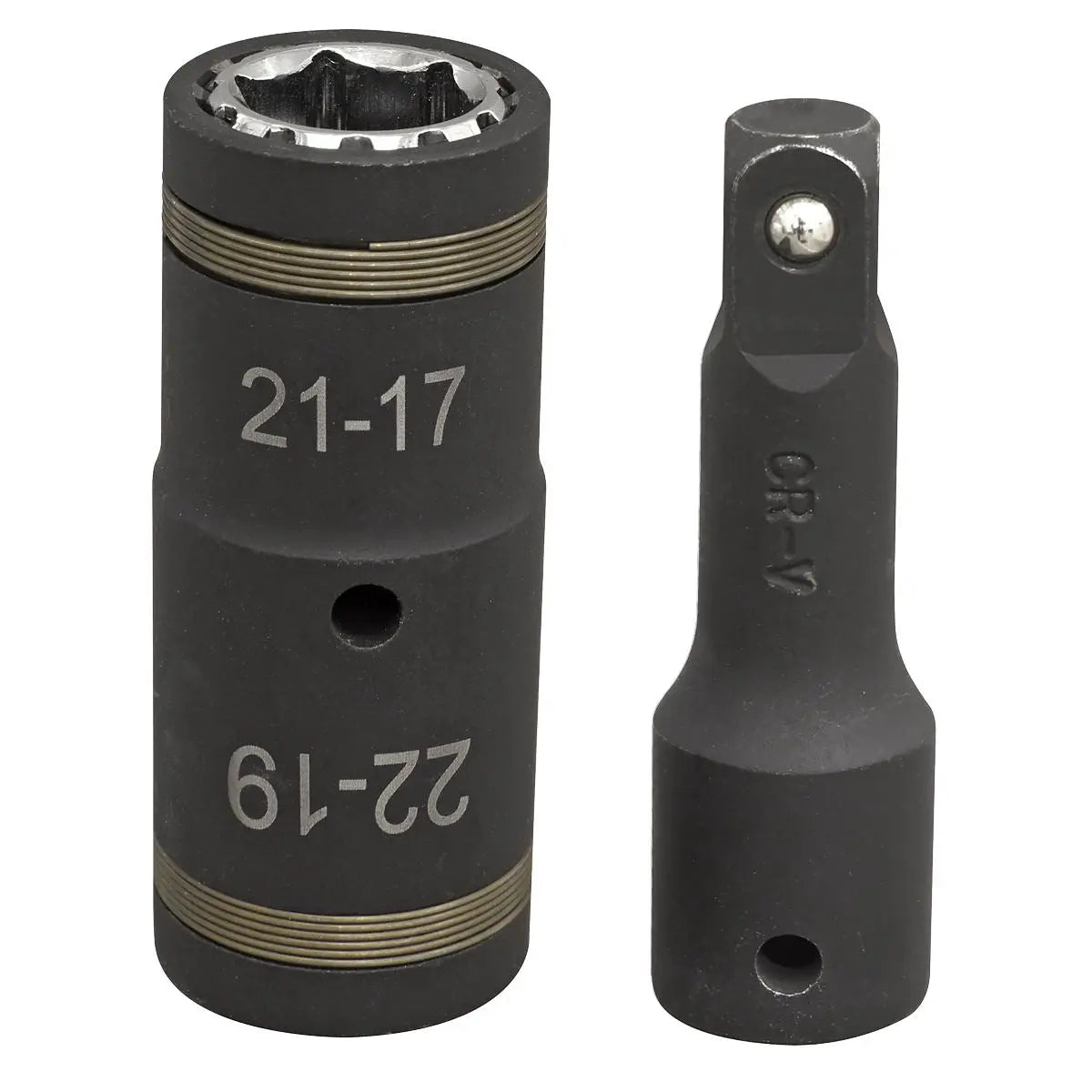 Sealey 4-in-1 1/2"Sq Drive Impact Socket Set 2pc 