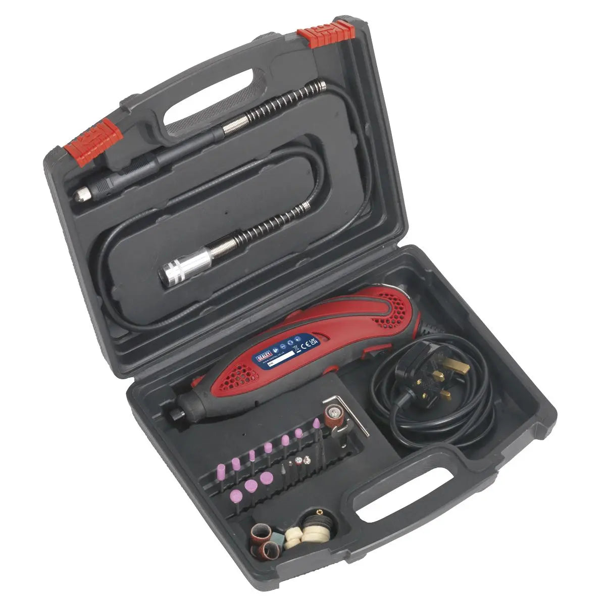 Sealey 40 Piece Multi Purpose Rotary Tool and Engraver Kit 