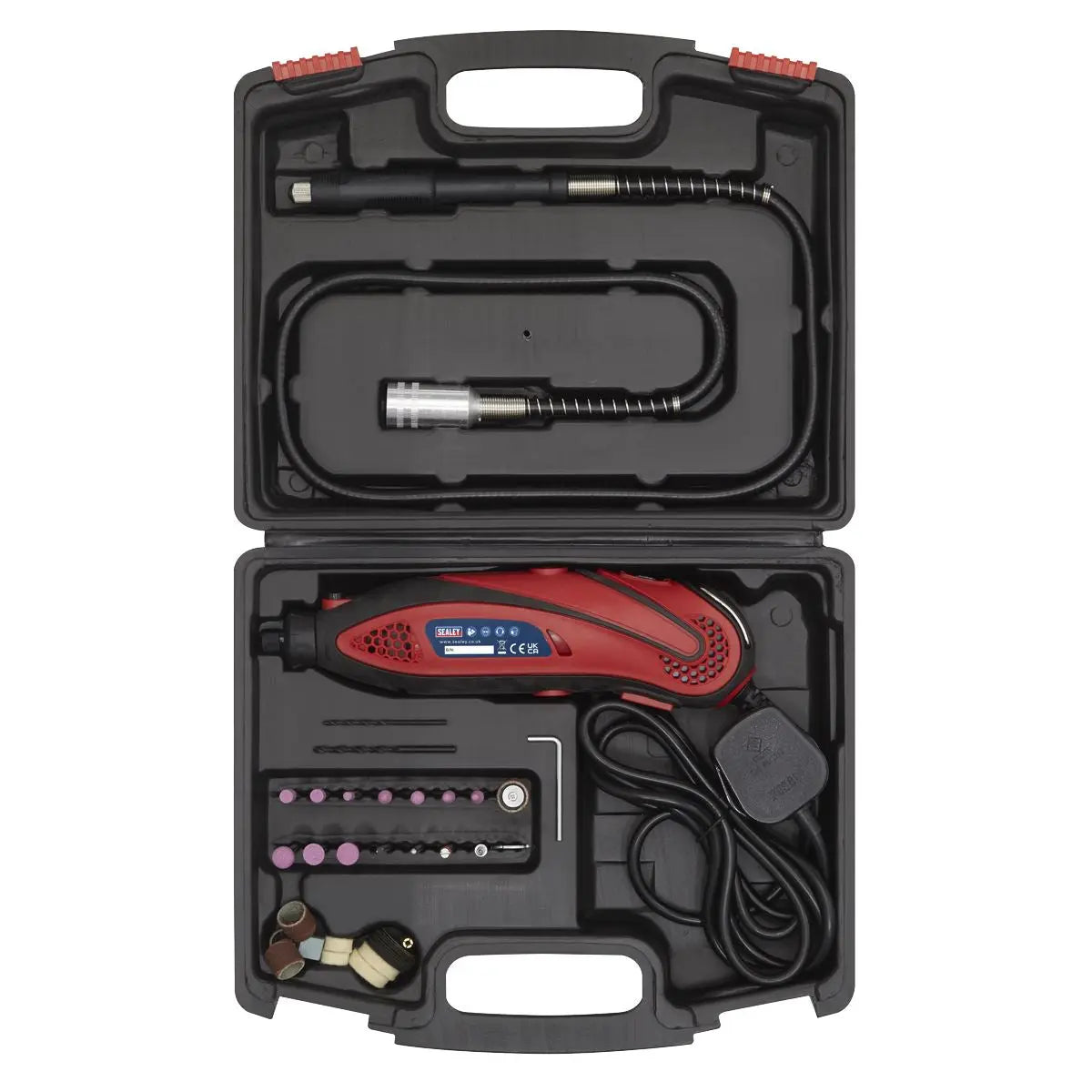 Sealey 40 Piece Multi Purpose Rotary Tool and Engraver Kit 