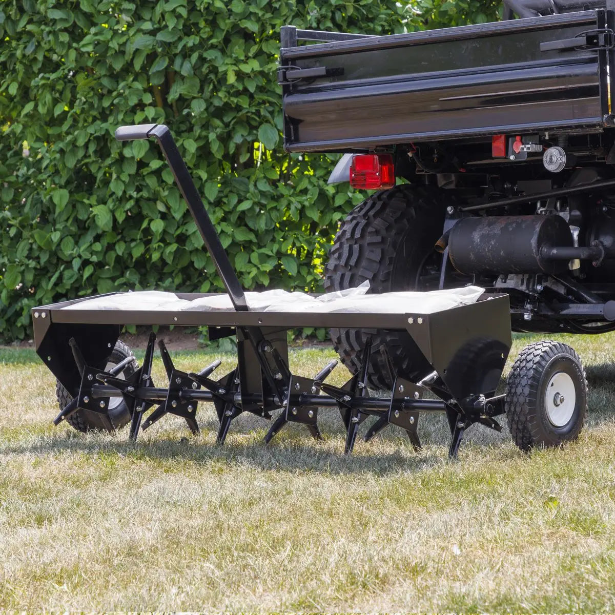 Sealey 48"Tow Behind Plug Aerator  White Rose Tools