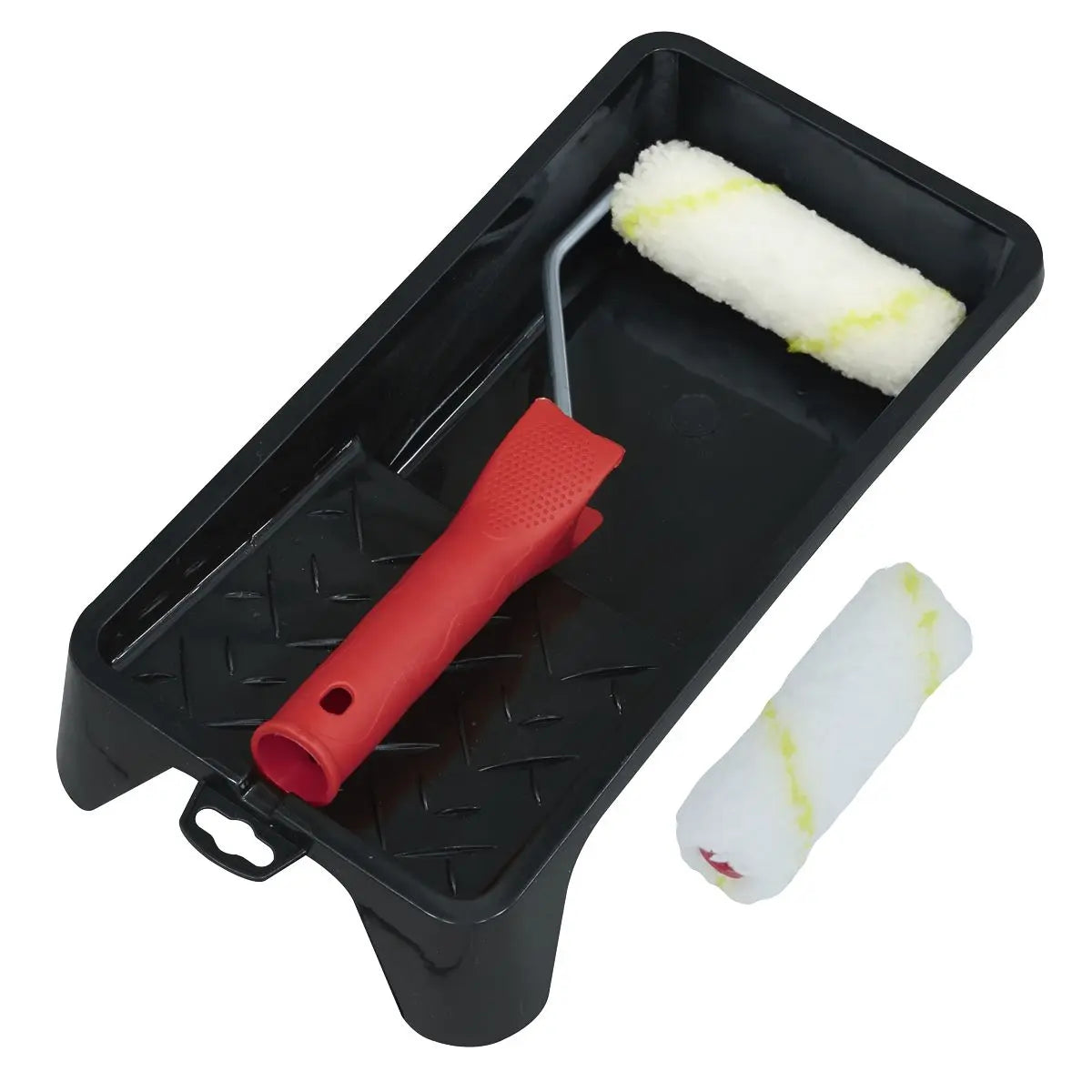 Sealey 4" Paint Roller Set with Tray  White Rose Tools