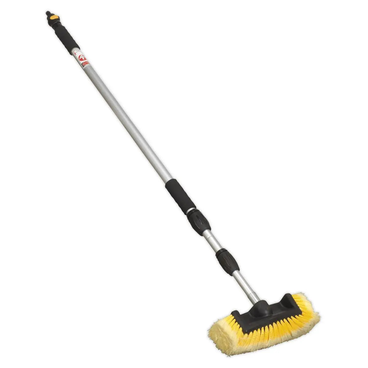 Sealey 5-Sided Flo-Thru Brush with 3m Telescopic Handle 