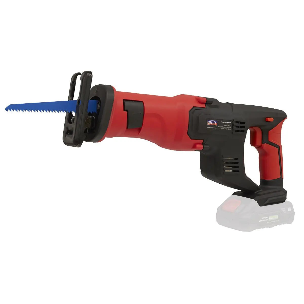Sealey 5 x 20V SV20 Series Cordless Tool Combo - 2 Batteries 
