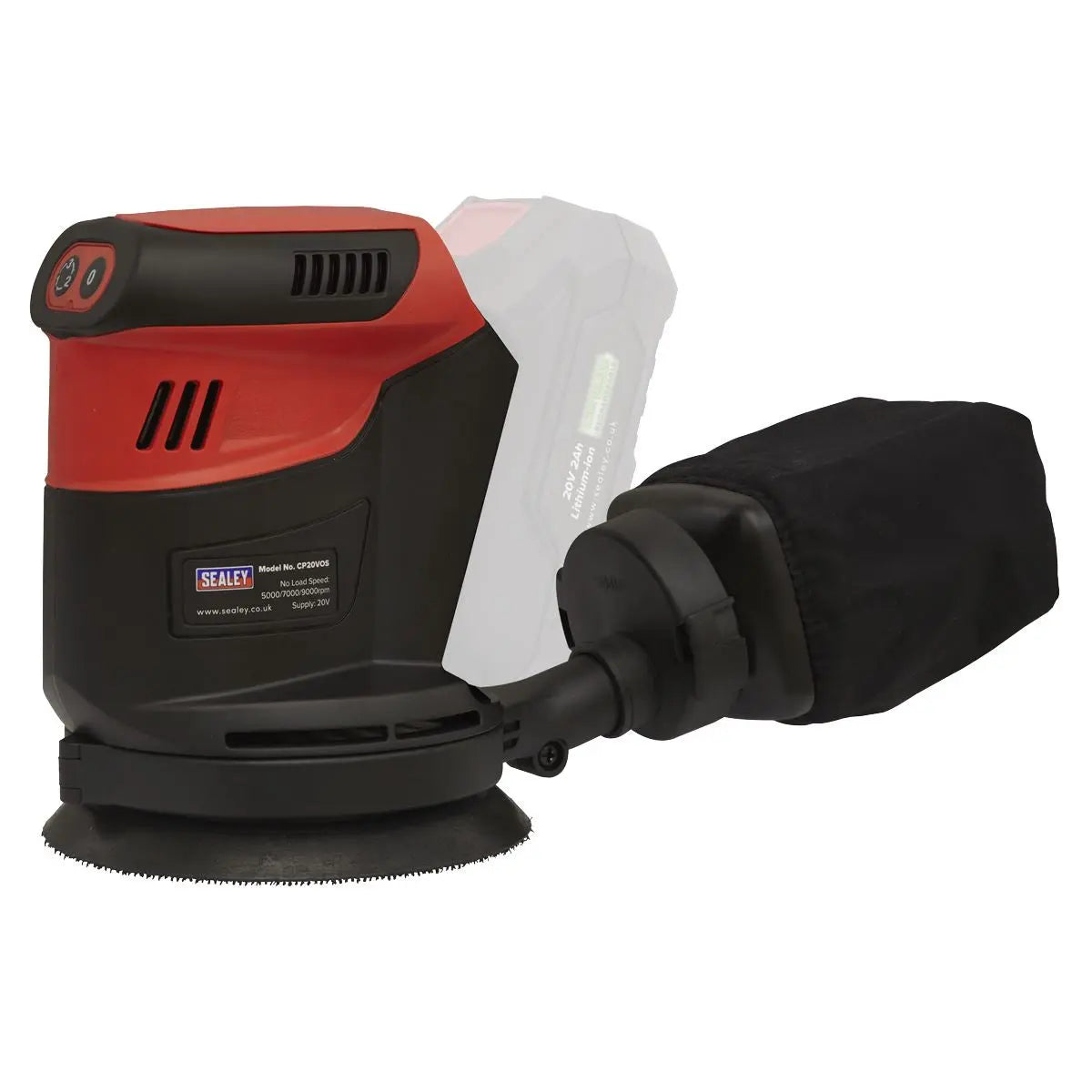 Sealey 5 x 20V SV20 Series Cordless Tool Combo - 2 Batteries 