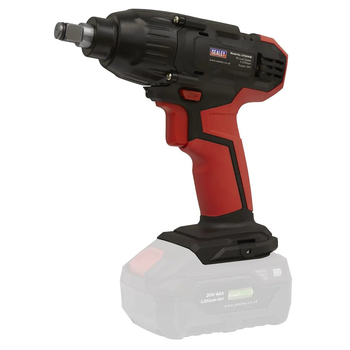 Sealey 5 x 20V SV20 Series Cordless Tool Combo - 2 Batteries 