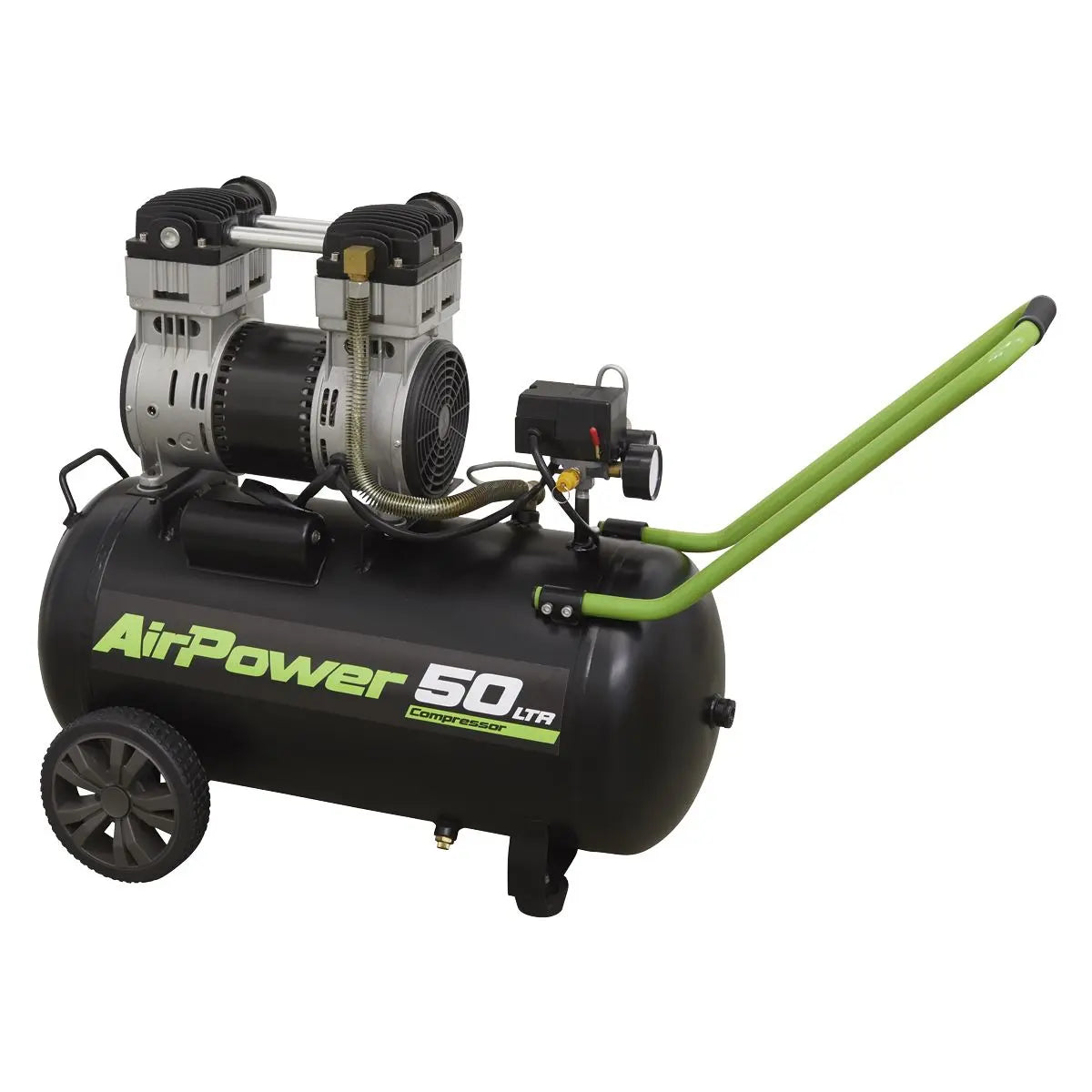 Sealey 50L Low Noise Direct Drive Air Compressor 1.6hp 