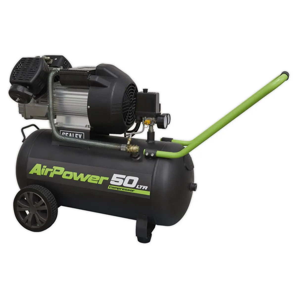 Sealey 50L V-Twin Direct Drive Air Compressor 3hp 