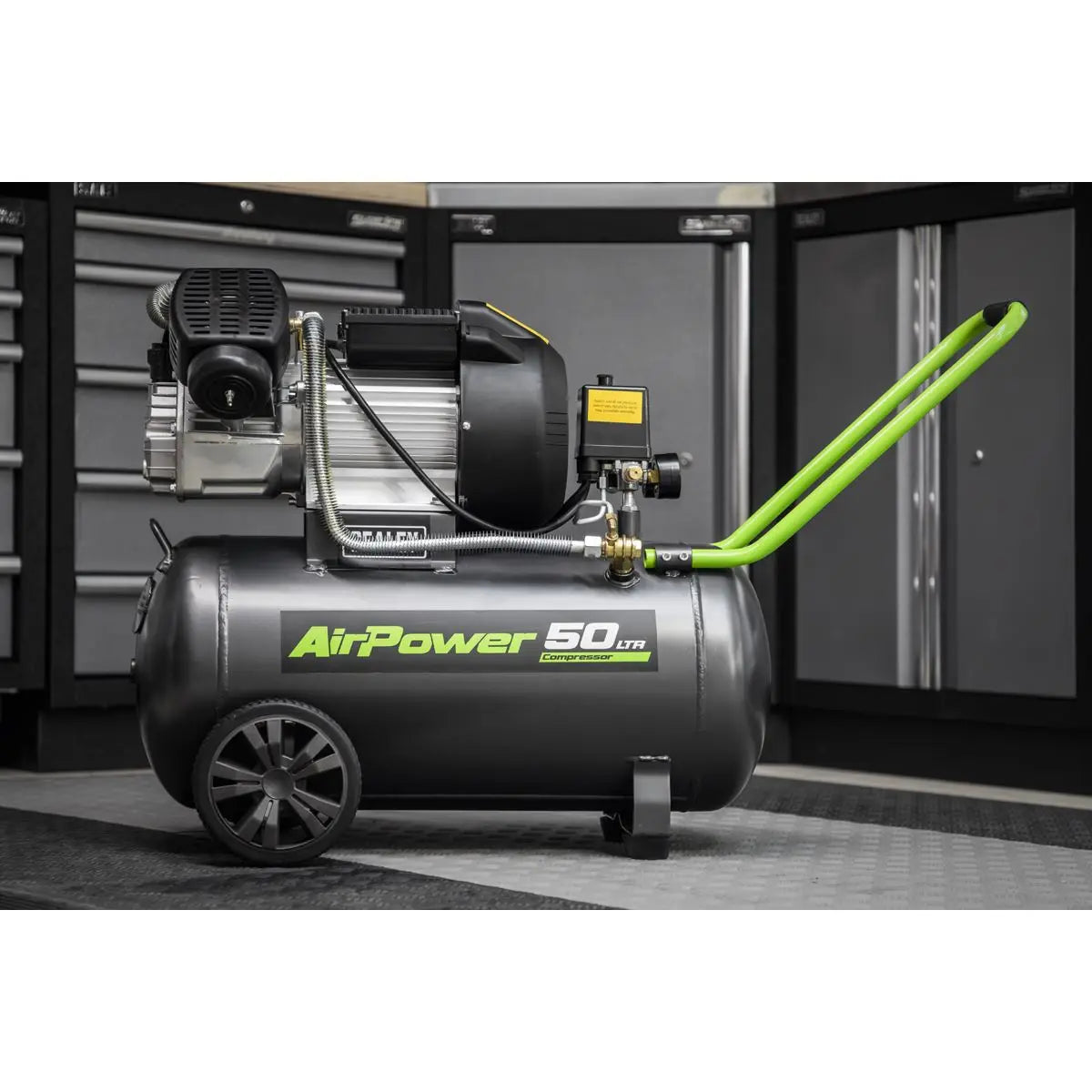 Sealey 50L V-Twin Direct Drive Air Compressor 3hp 