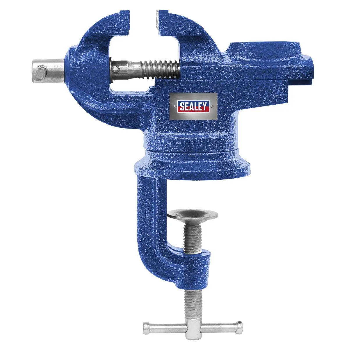 Sealey 50mm Dovetail Hobby Vice Portable Bench Table Swivel Base 