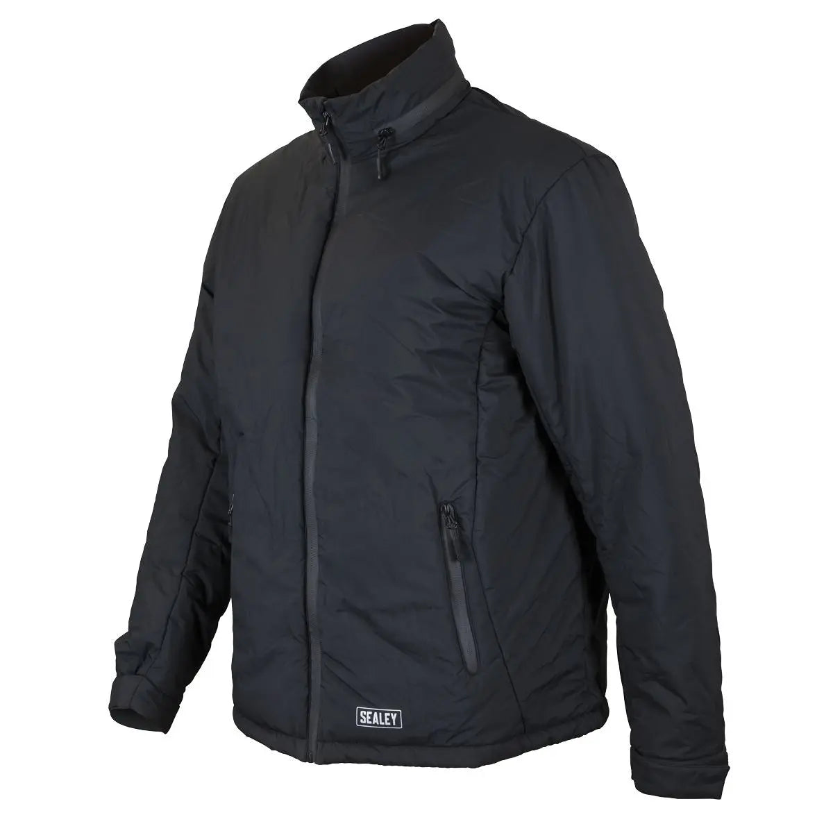 Sealey 5V Heated Rain Jacket - Large with Power Bank 