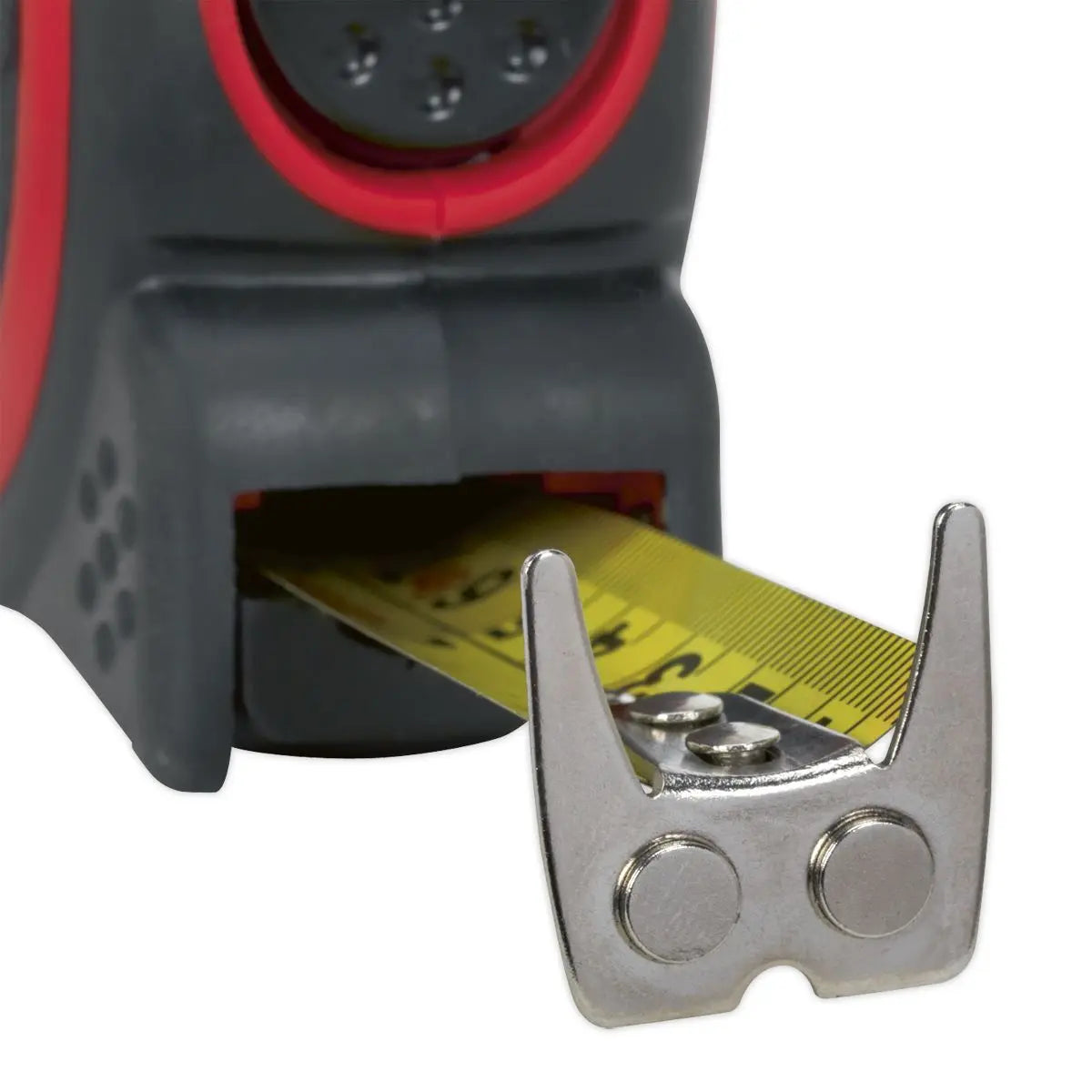 Sealey 5m or 8m Heavy Duty Tape Measure Rubber Body 