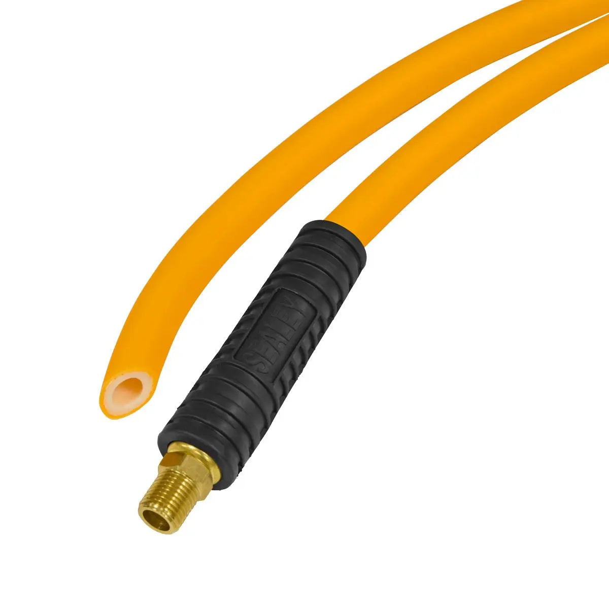 Sealey 5m x Ø8mm High Visibility Hybrid Air Hose 1/4" BSP Unions 