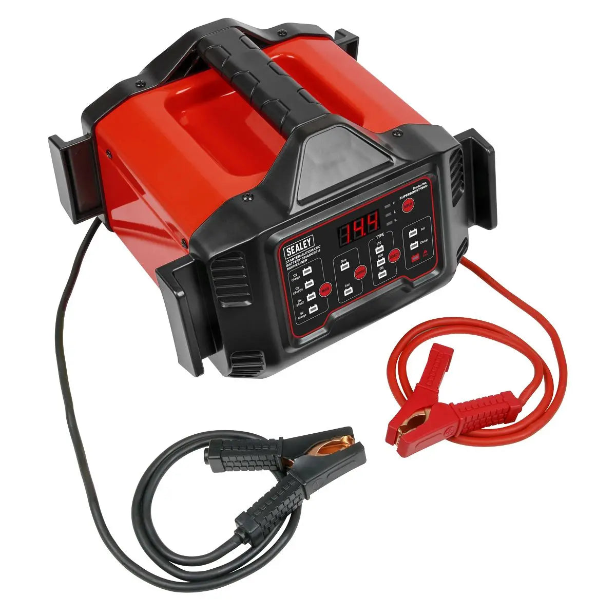 Sealey 6/12V 150A Starter/15A  Automatic Battery Charger & Maintainer  White Rose Tools