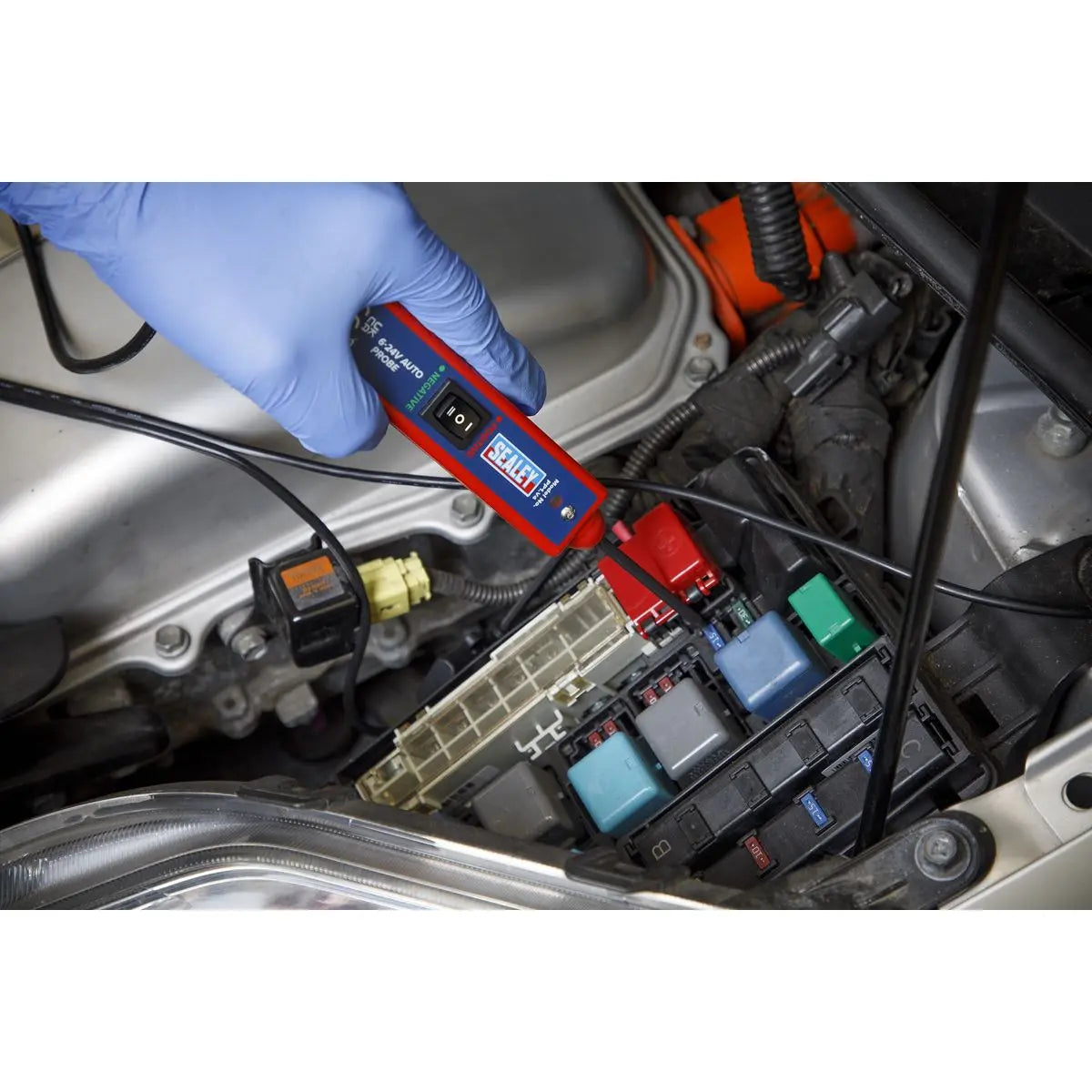 Sealey 6-24V Auto Probe Mechanic Garage Electrician Vehicle Circuit Tester Power 