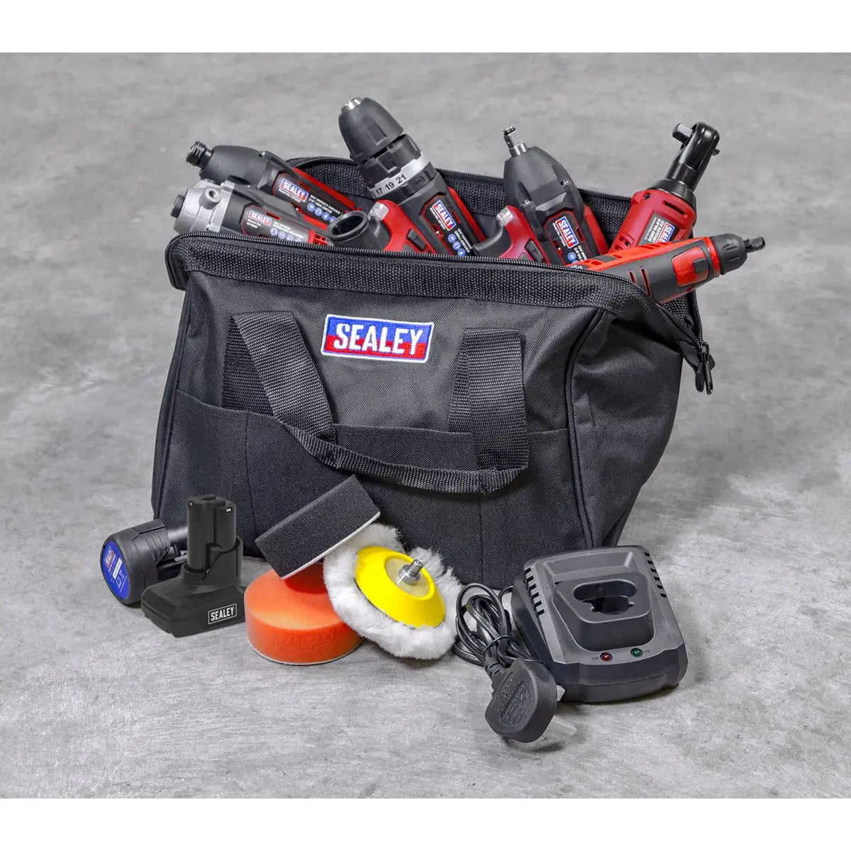Sealey 6 x 12V SV12 Series Cordless Power Tool Combo Kit 