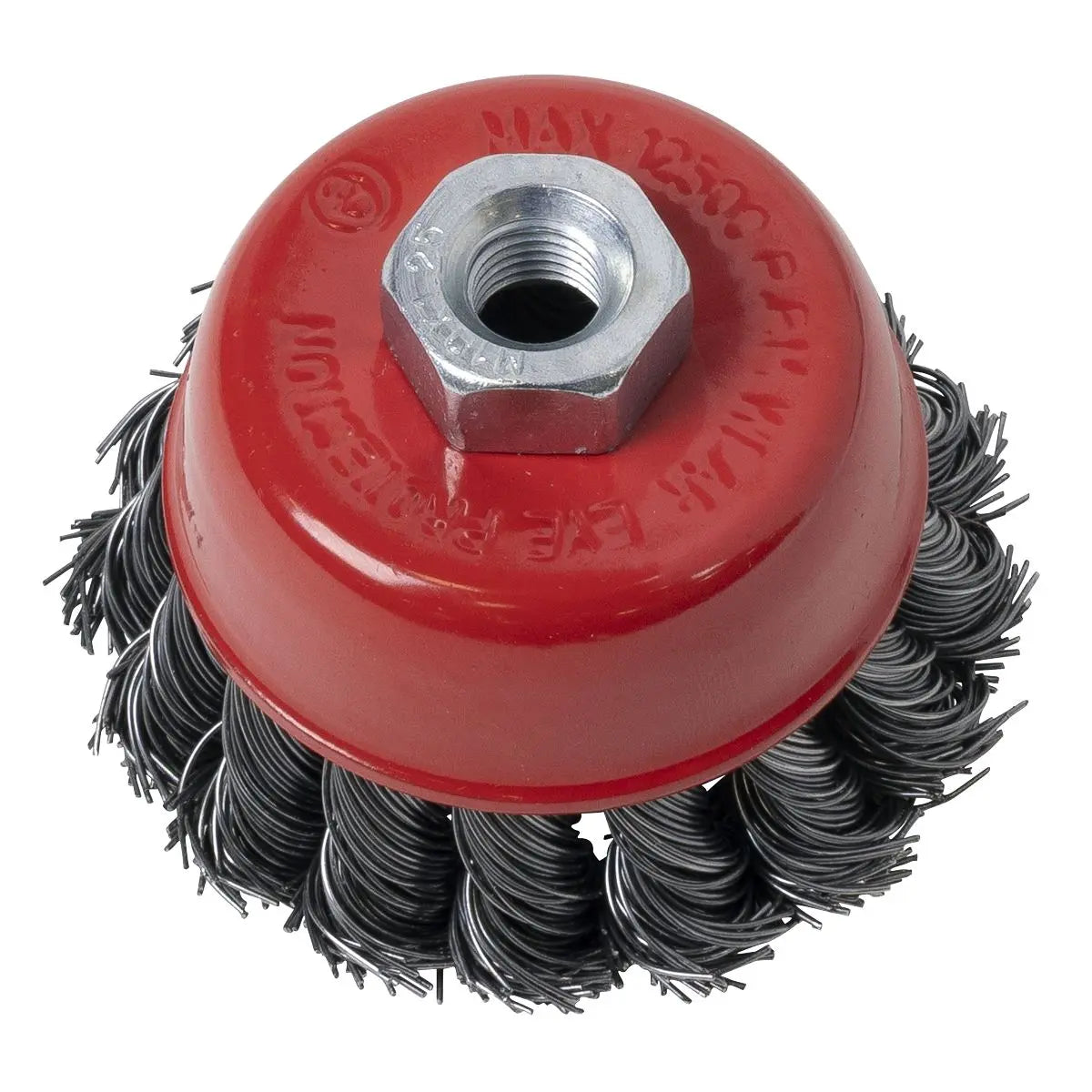 Sealey 65mm Twist Knot Wire Cup Brush M10 x 1.25mm 